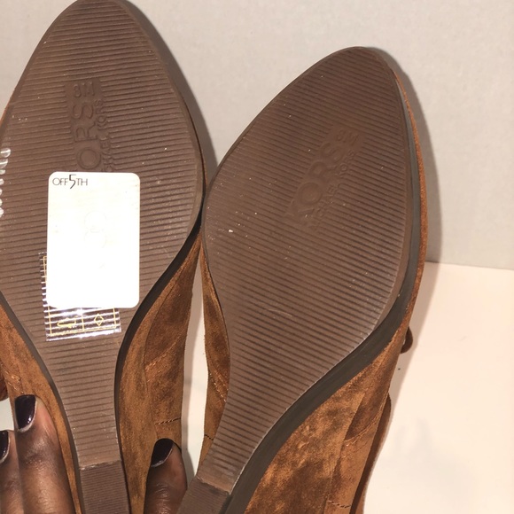 Michael Kors Suede Wedge Booties - Picture 7 of 7